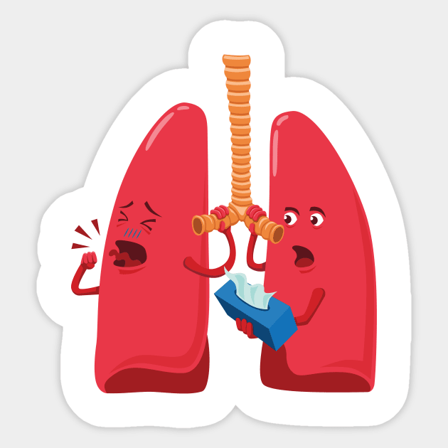 Lungs Sticker by nowis337